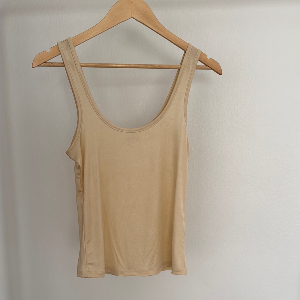 L’Agence Tan Sleeveless Top